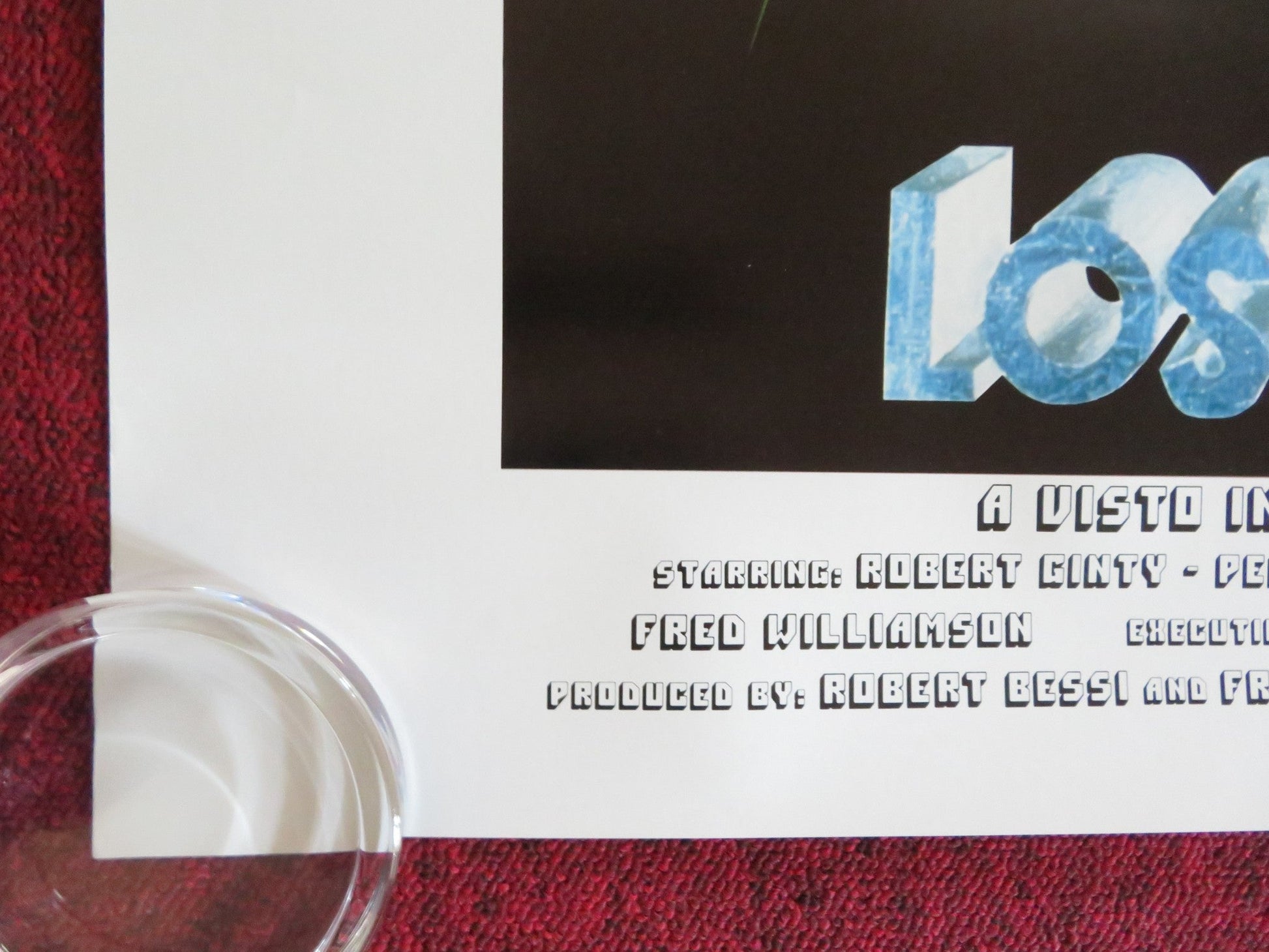 WARRIOR OF THE LOST WORLD ROLLED 37" X 24" POSTER ROBERT GINTY DONALD PLEASENCE Rendezvous Cinema Movie posters