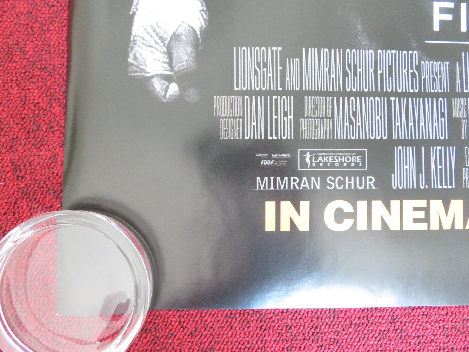 WARRIOR UK QUAD (30"x 40") ROLLED POSTER TOM HARDY JOEL EDGERTON 2011 Rendezvous Cinema Movie posters