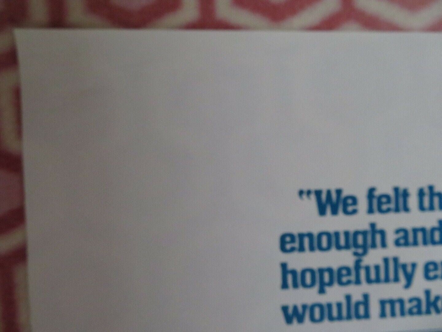 WASN'T THAT A TIME! US ONE SHEET POSTER THE WEAVERS 1982 Movie posters