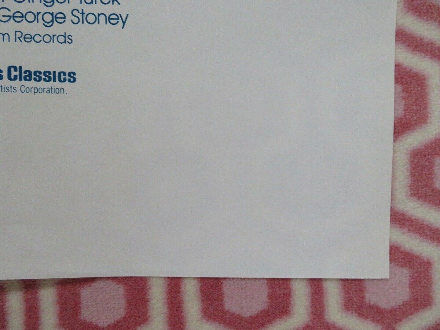 WASN'T THAT A TIME! US ONE SHEET POSTER THE WEAVERS 1982 Movie posters