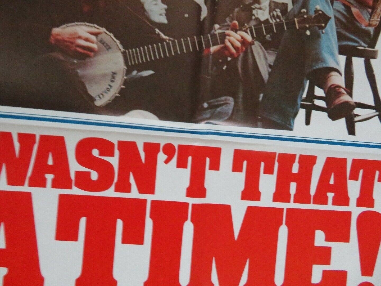 WASN'T THAT A TIME! US ONE SHEET POSTER THE WEAVERS 1982 Movie posters