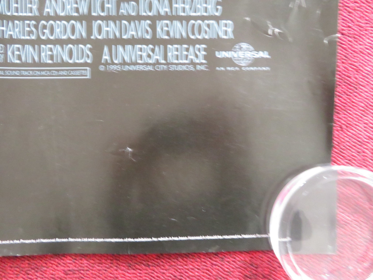 WATERWORLD UK QUAD (30"x 40") ROLLED POSTER KEVIN COSTNER DENNIS HOPPER 1995 Rendezvous Cinema Movie posters