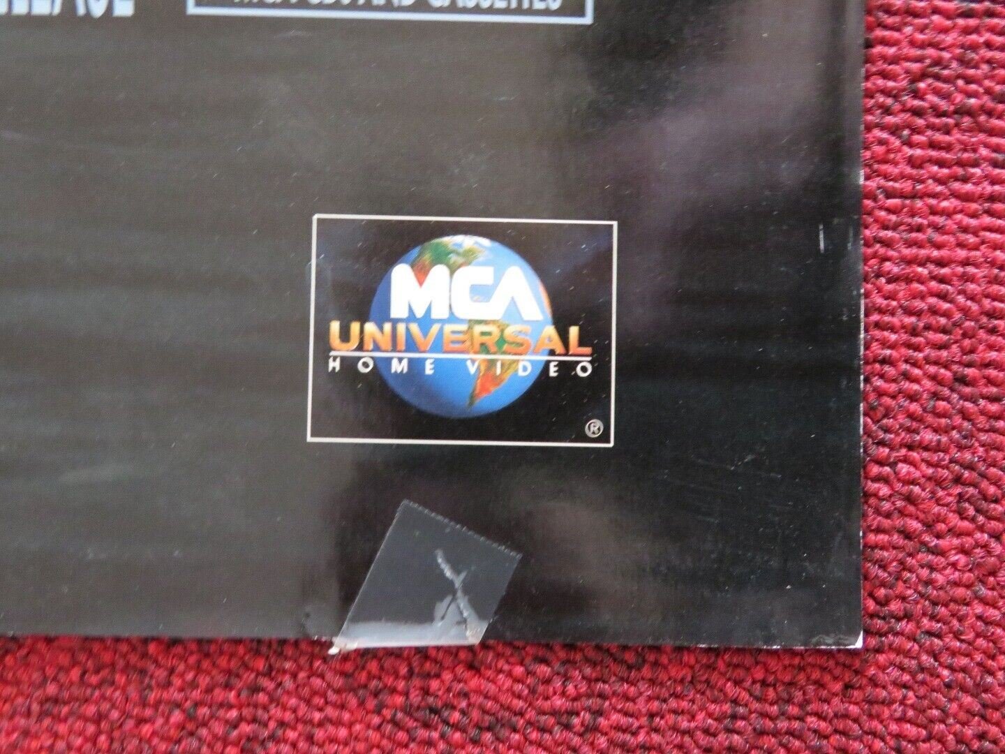 WATERWORLD VHS FOLDED US ONE SHEET POSTER KEVIN COSTNER DENNIS HOPPER 1995 Movie posters