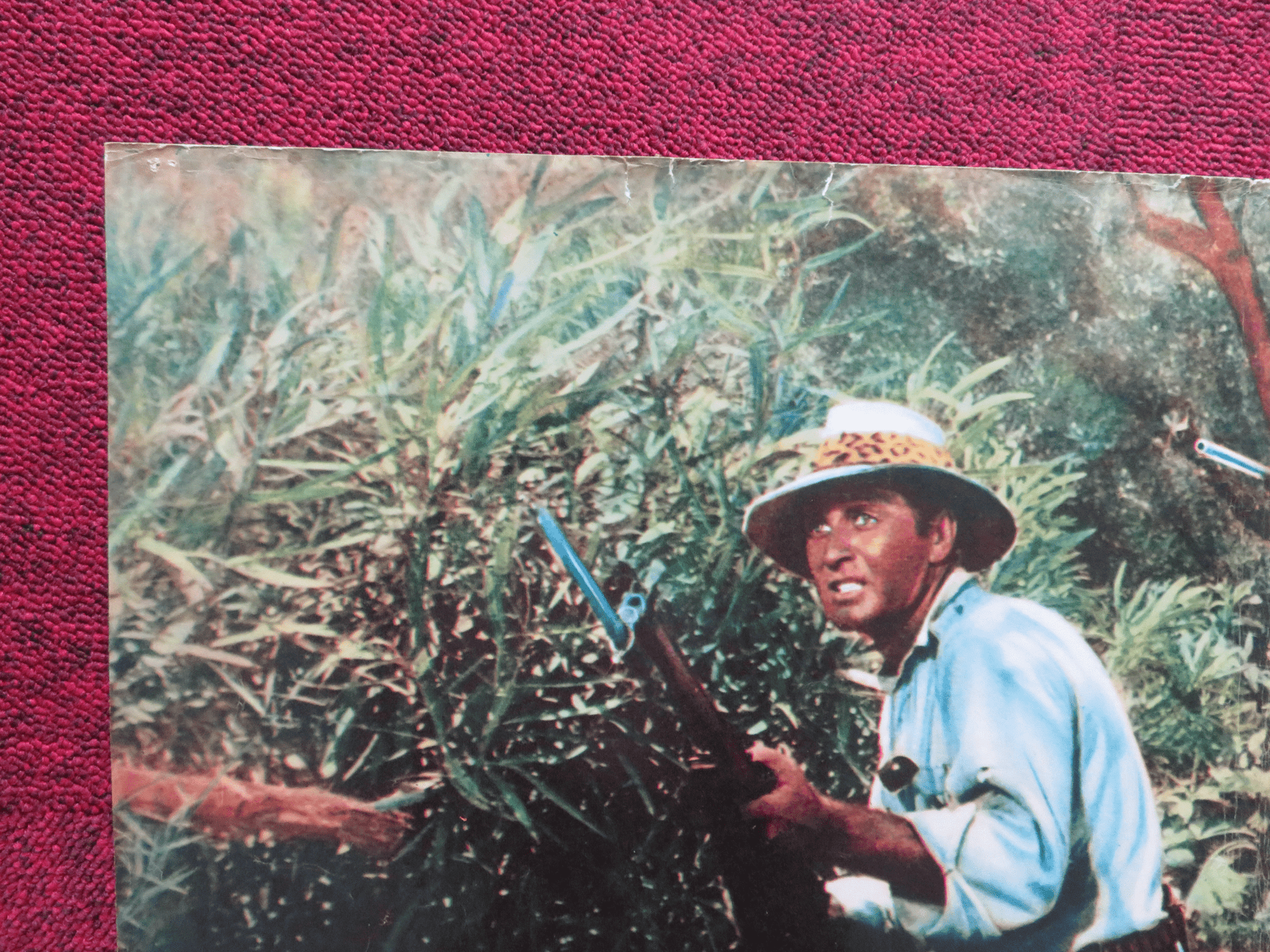 WATUSI - A ITALIAN FOTOBUSTA POSTER GEORGE MONTGOMERY TAINA ELG D. FARRAR 1959 Rendezvous Cinema Movie posters