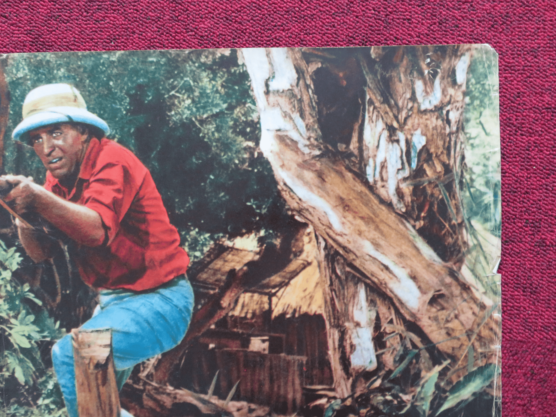 WATUSI - A ITALIAN FOTOBUSTA POSTER GEORGE MONTGOMERY TAINA ELG D. FARRAR 1959 Rendezvous Cinema Movie posters