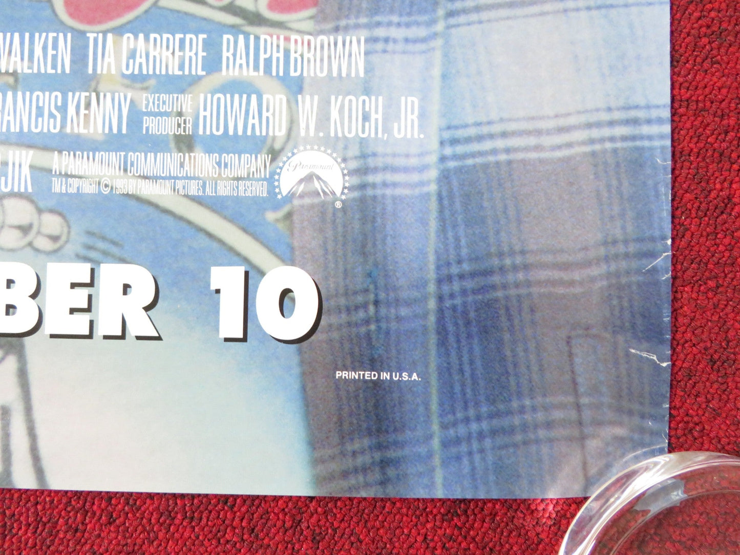 WAYNE'S WORLD 2 - B US ONE SHEET ROLLED POSTER MIKE MYERS DANA CARVEY 1993 Rendezvous Cinema Movie posters