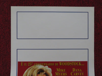 WAYNE'S WORLD 2 ITALIAN LOCANDINA POSTER MIKE MYERS DANA CARVEY 1994 Rendezvous Cinema Movie posters