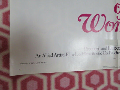WAYS OF WOMEN US ONE SHEET POSTER GABRIEL AXEL 1970 Movie posters