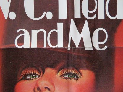 W.C. FIELDS AND ME FOLDED US ONE SHEET POSTER ROD STEIGER VALERIE PERRINE 1976 Movie posters