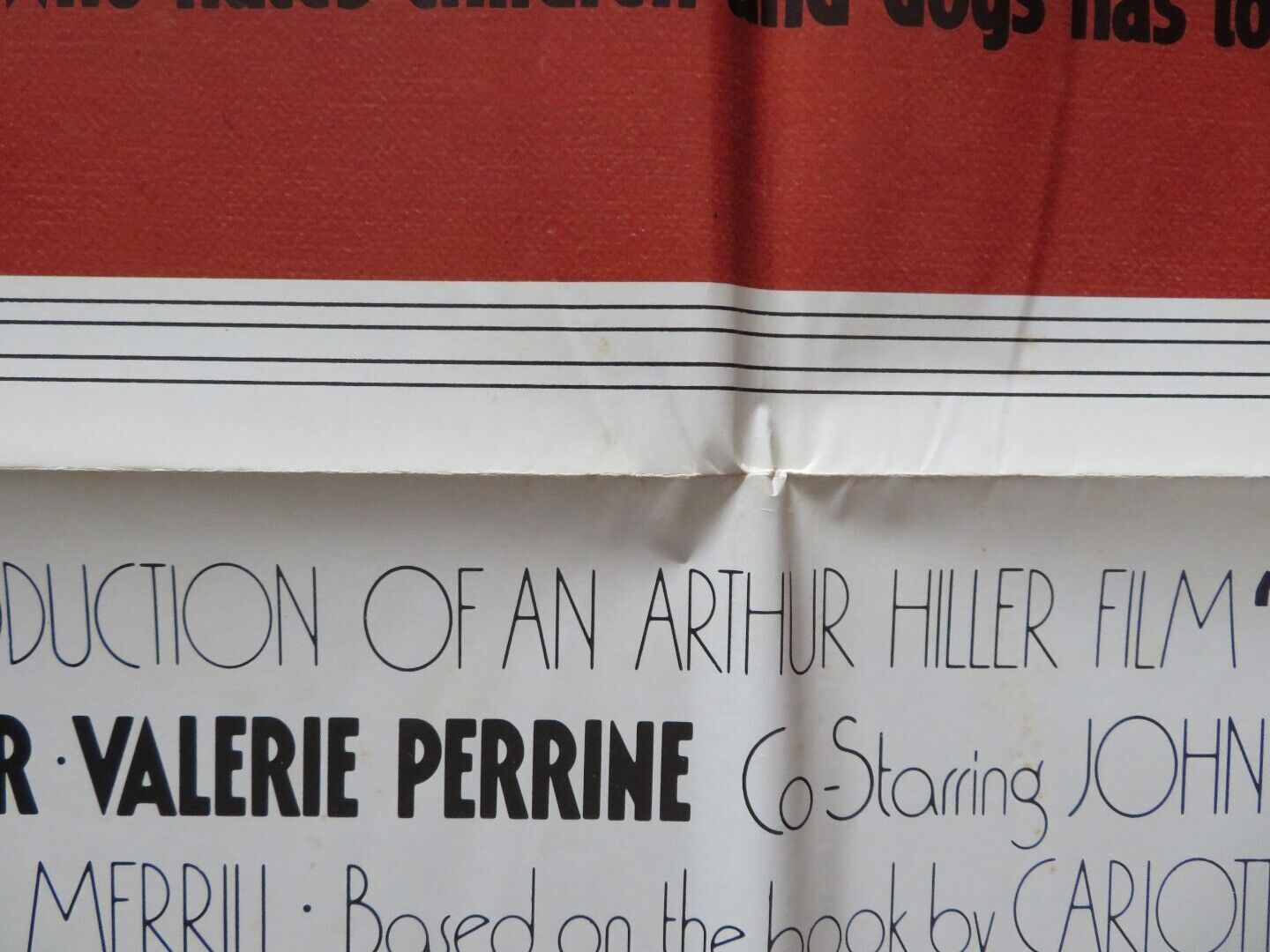 W.C. FIELDS AND ME FOLDED US ONE SHEET POSTER ROD STEIGER VALERIE PERRINE 1976 Movie posters