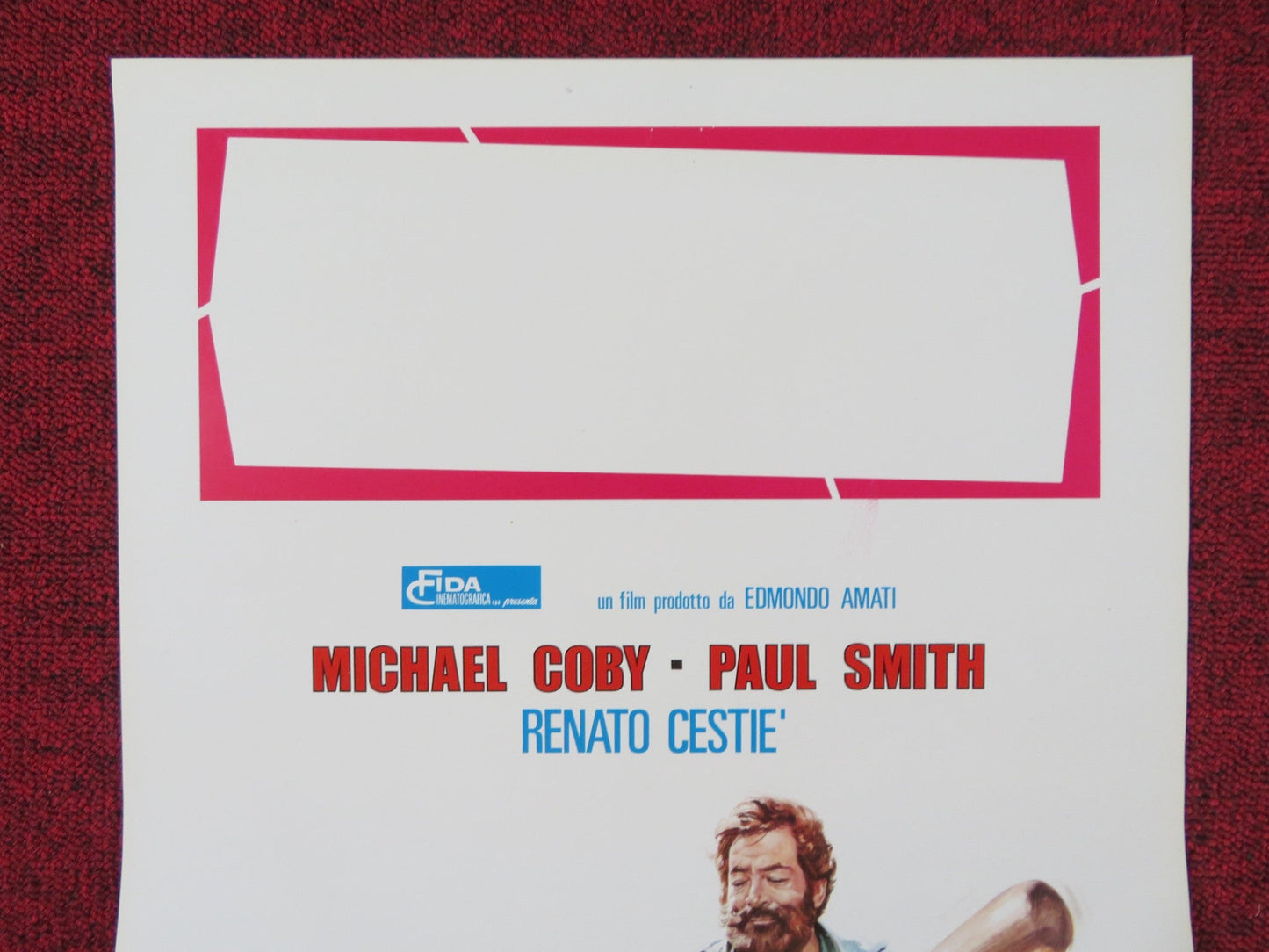 WE ARE NO ANGELS ITALIAN LOCANDINA POSTER WOODY STRODE JOHN IRELAND 1975 Rendezvous Cinema Movie posters