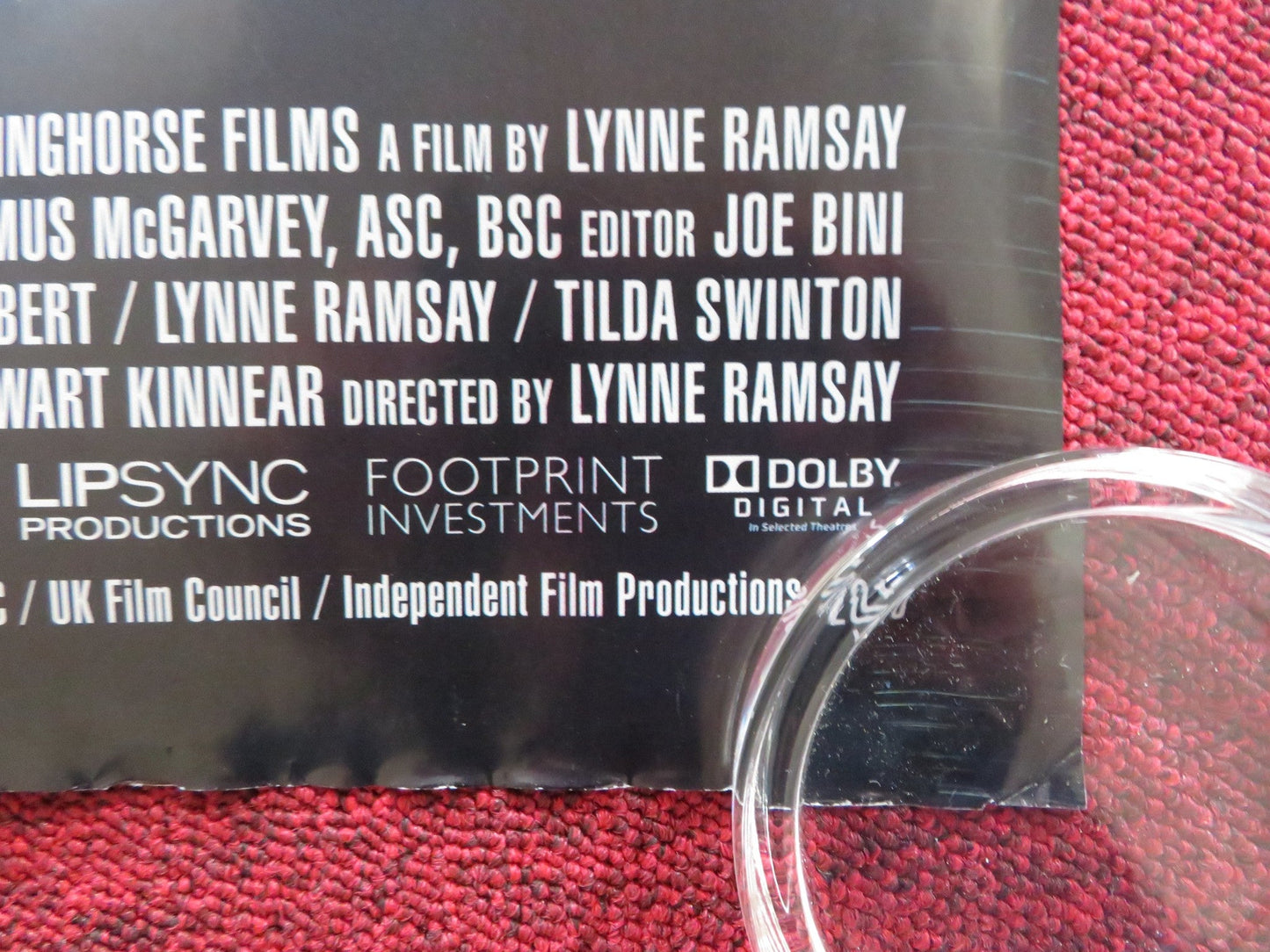 WE NEED TO TALK ABOUT KEVIN - B UK QUAD (30"x 40") ROLLED POSTER EZRA MILLER 2011 Rendezvous Cinema Movie posters