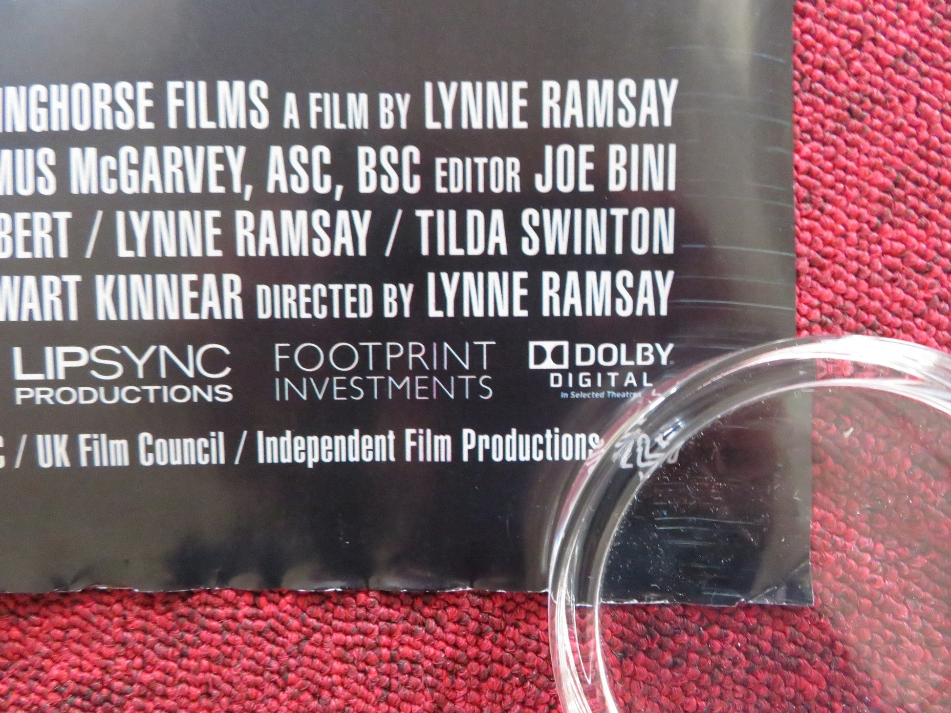 WE NEED TO TALK ABOUT KEVIN - B UK QUAD (30"x 40") ROLLED POSTER EZRA MILLER 2011 Rendezvous Cinema Movie posters