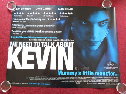 WE NEED TO TALK ABOUT KEVIN - B UK QUAD (30"x 40") ROLLED POSTER EZRA MILLER 2011 Rendezvous Cinema Movie posters