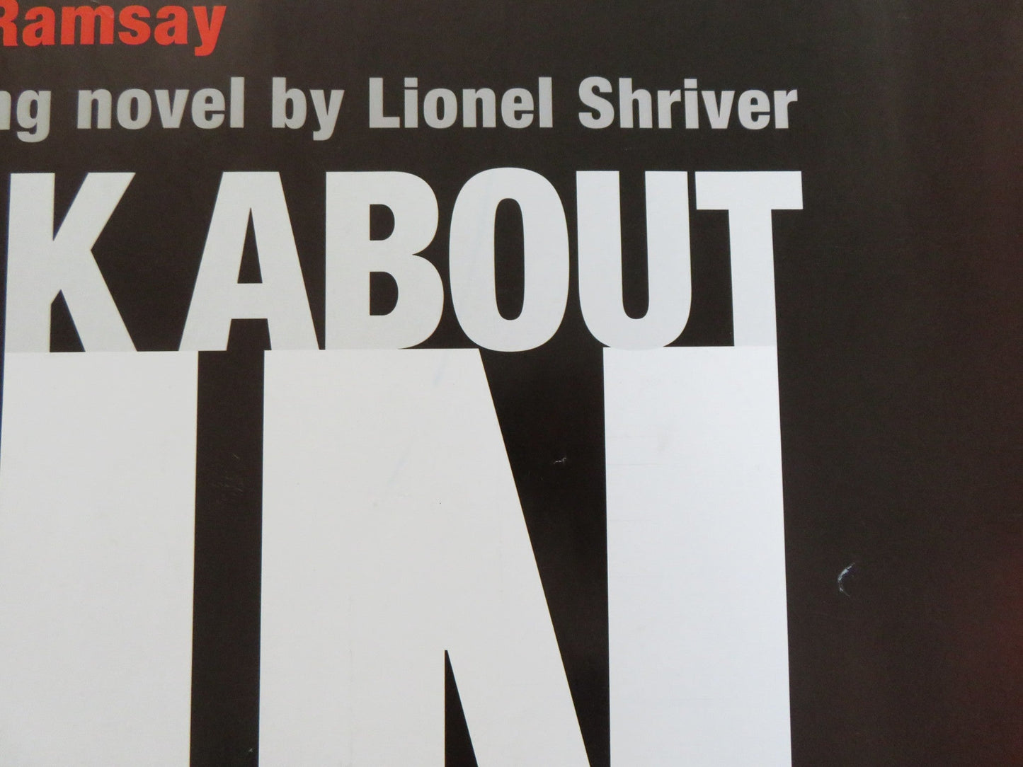 WE NEED TO TALK ABOUT KEVIN UK QUAD (30"x 40") ROLLED POSTER TILDA SWINTON 2011 Rendezvous Cinema Movie posters