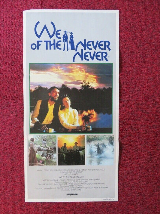 WE OF THE NEVER NEVER FOLDED AUSTRALIAN DAYBILL POSTER ANGELA PUNCH MCGREGOR Movie posters