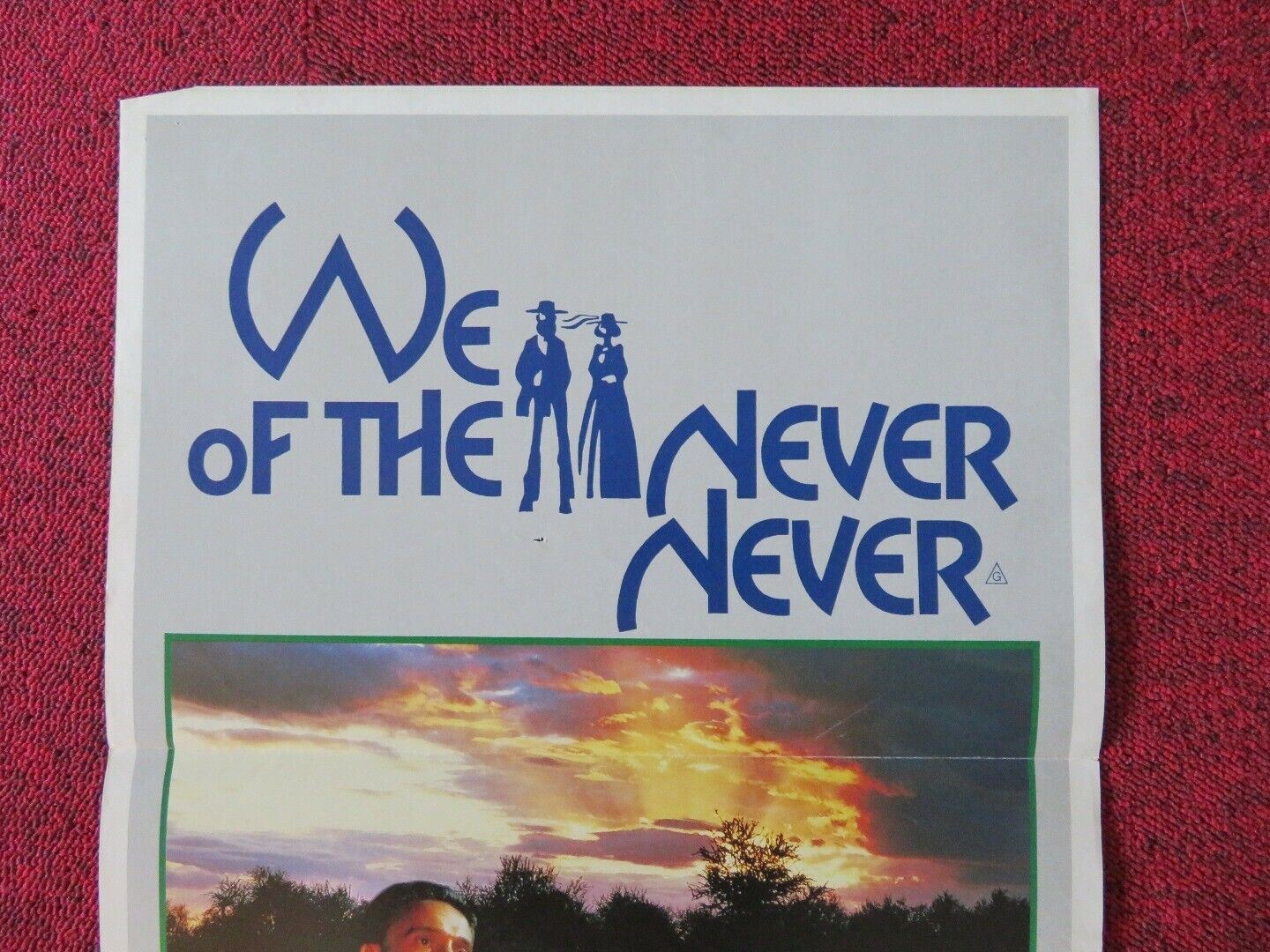 WE OF THE NEVER NEVER FOLDED AUSTRALIAN DAYBILL POSTER ANGELA PUNCH MCGREGOR Movie posters