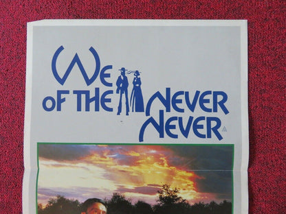 WE OF THE NEVER NEVER FOLDED AUSTRALIAN DAYBILL POSTER ANGELA PUNCH MCGREGOR Movie posters