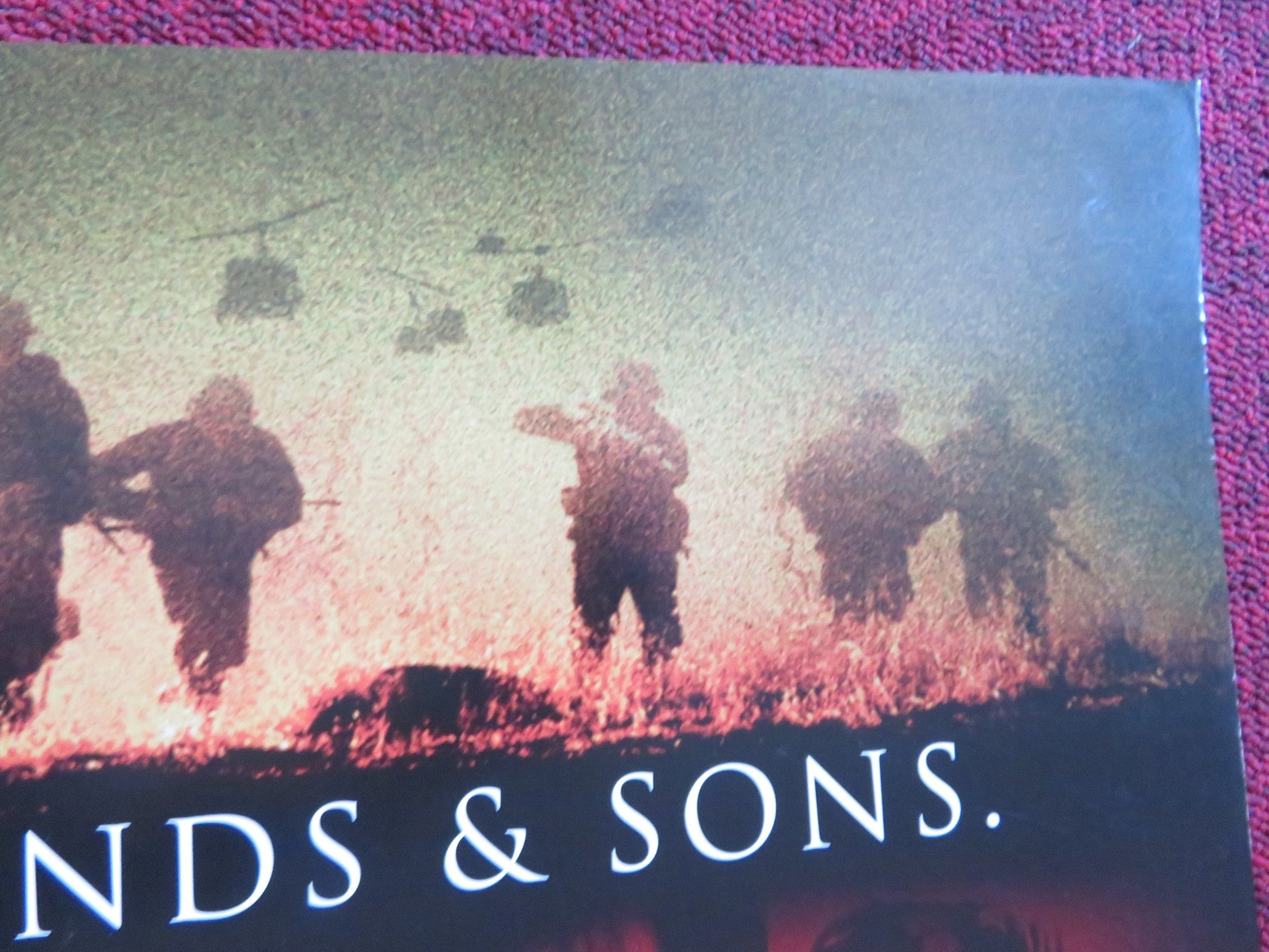 WE WERE SOLDIERS US ONE SHEET ROLLED POSTER MEL GIBSON MADELEINE STOWE 2002 Rendezvous Cinema Movie posters