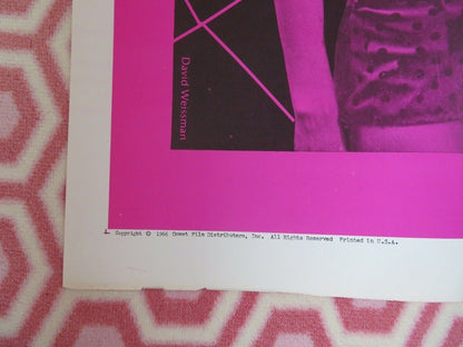 WEB OF FEAR 1966 US ONE SHEET POSTER FRANCOIS VILLIERS M MORGAN RARE Movie posters