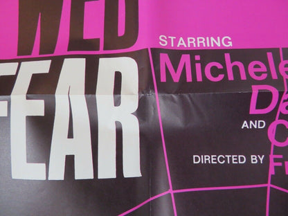 WEB OF FEAR 1966 US ONE SHEET POSTER FRANCOIS VILLIERS M MORGAN RARE Movie posters