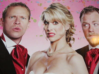 WEDDING VIDEO QUAD (30"x 40") ROLLED POSTER RUFUS HOUND LUCY PUNCH ROBERT WEBB Movie posters