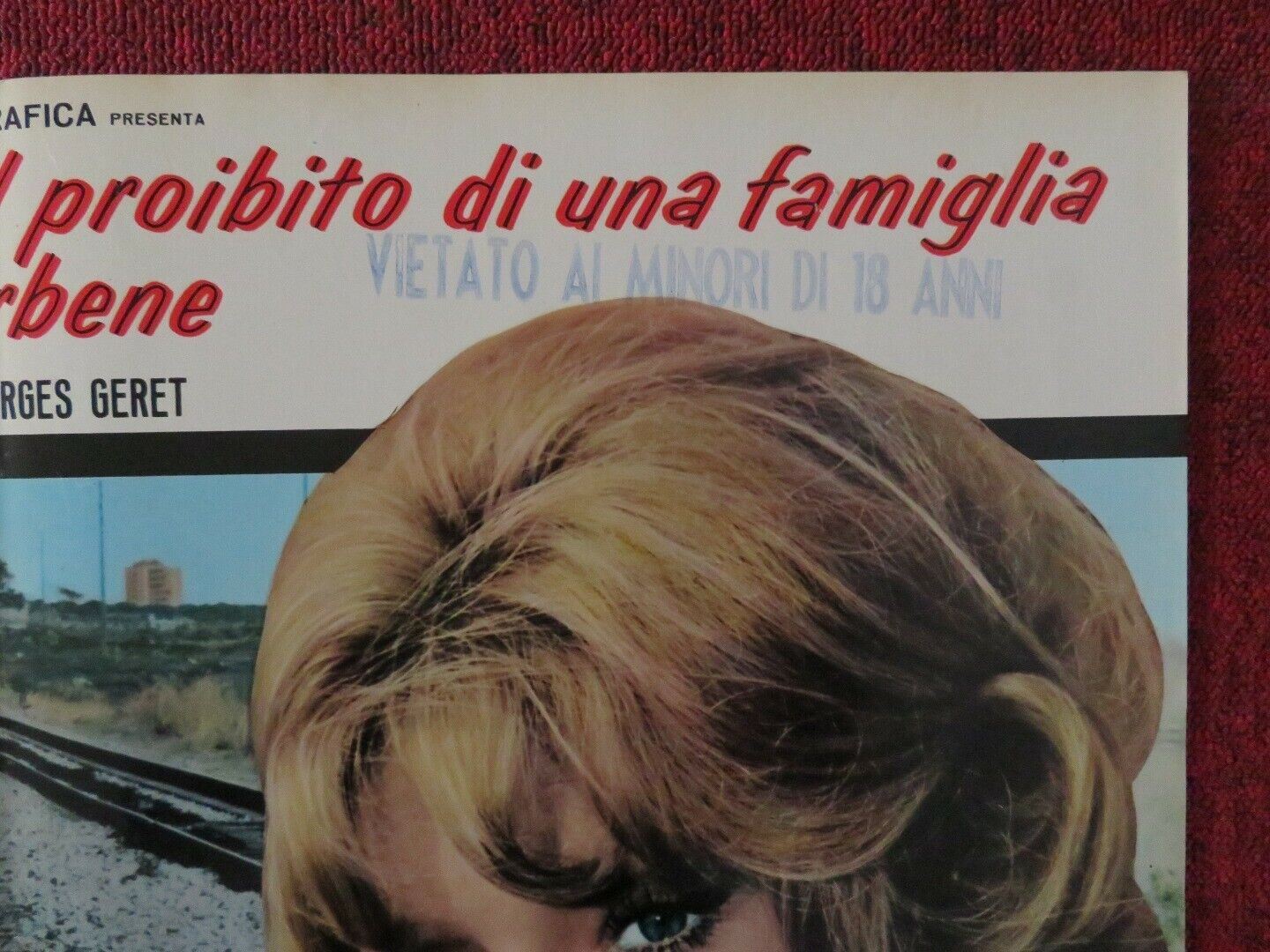 WEEK END PROIBITO DI UNA FAMIGLIA QUASI PERBENE - D ITALIAN FOTOBUSTA POSTER - Rendezvous Cinema