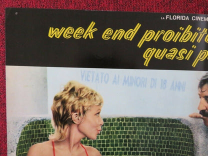 WEEK END PROIBITO DI UNA FAMIGLIA QUASI PERBENE - E ITALIAN FOTOBUSTA POSTER Movie posters
