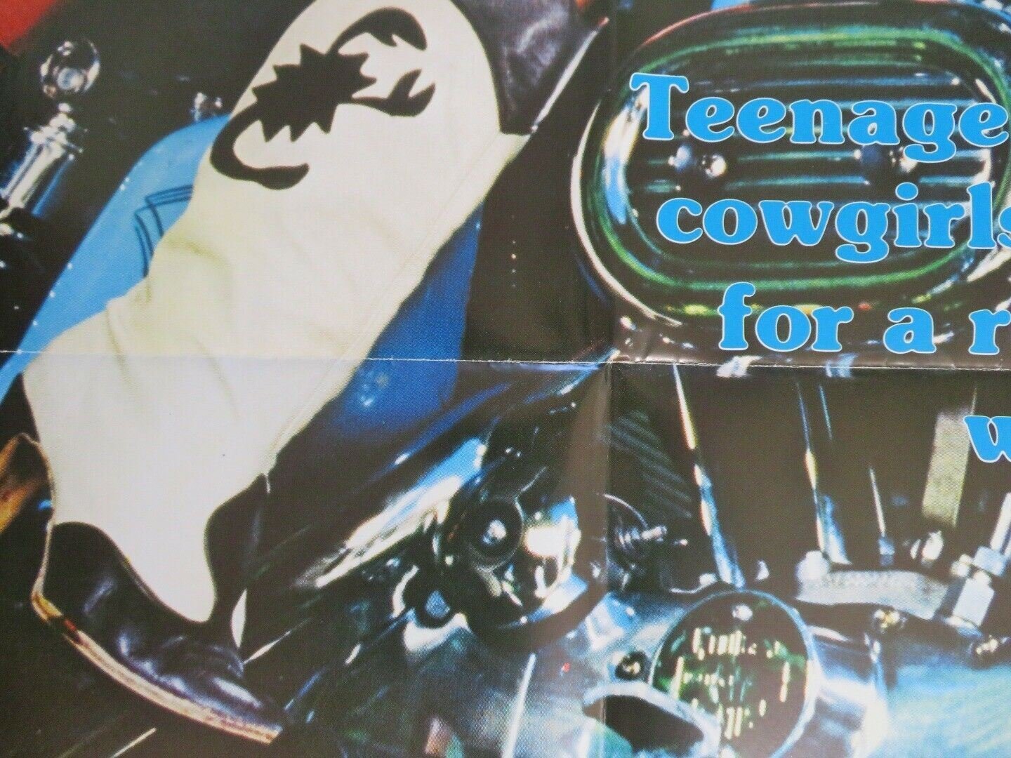 WEEKEND COWGIRLS ADULT FOLDED US ONE SHEET POSTER DEBBIE TRUELOVE 1982 - Rendezvous Cinema