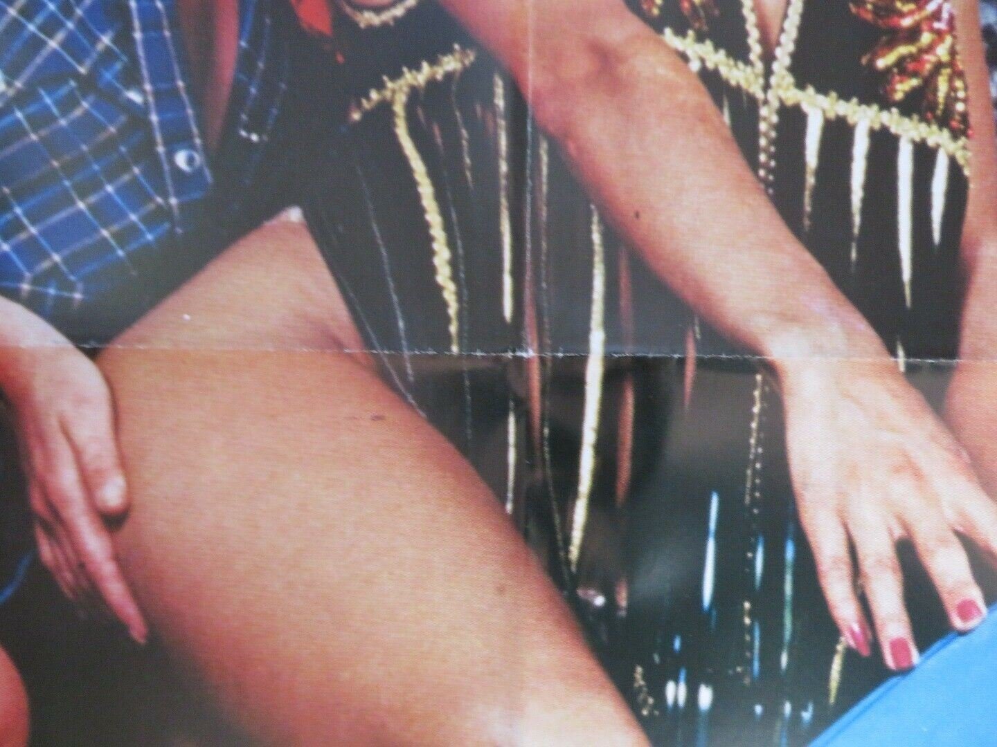 WEEKEND COWGIRLS ADULT FOLDED US ONE SHEET POSTER DEBBIE TRUELOVE 1982 - Rendezvous Cinema