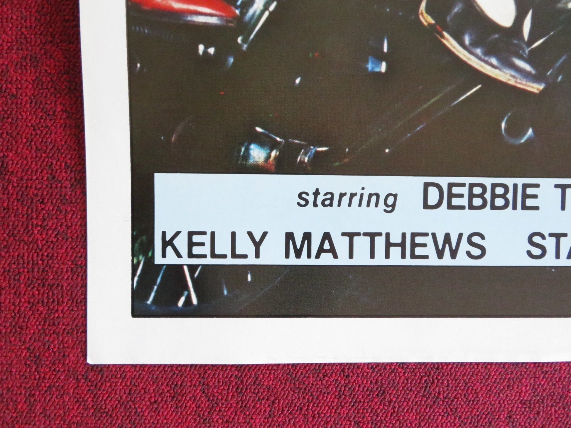 WEEKEND COWGIRLS US TRI FOLDED ONE SHEET ROLLED POSTER DEBBIE TRUELOVE 1982 Rendezvous Cinema Movie posters