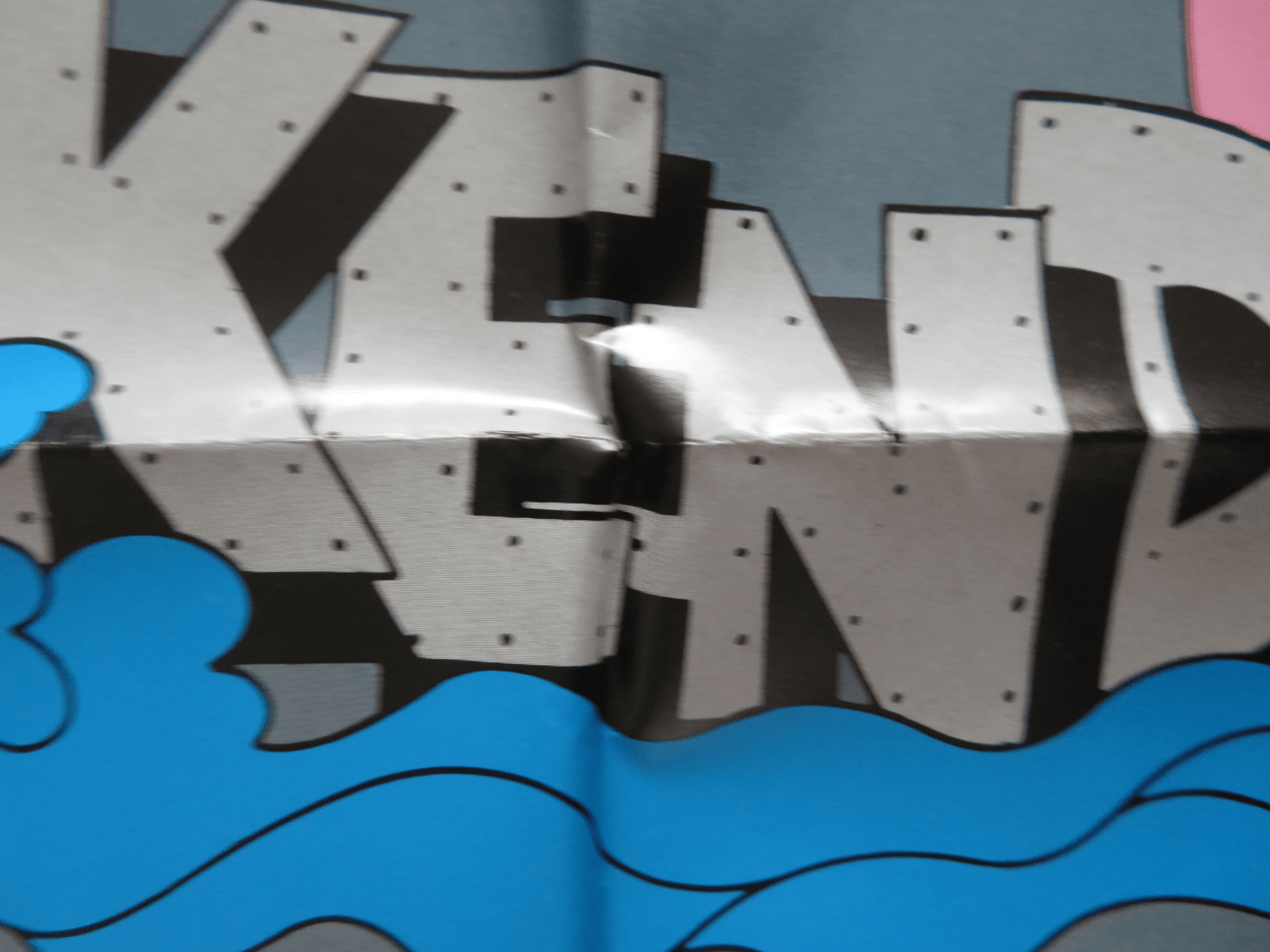 WEEKEND PASS FOLDED US ONE SHEET POSTER D.W BROWN PETER ELLENSTEIN 1984 Rendezvous Cinema Movie posters