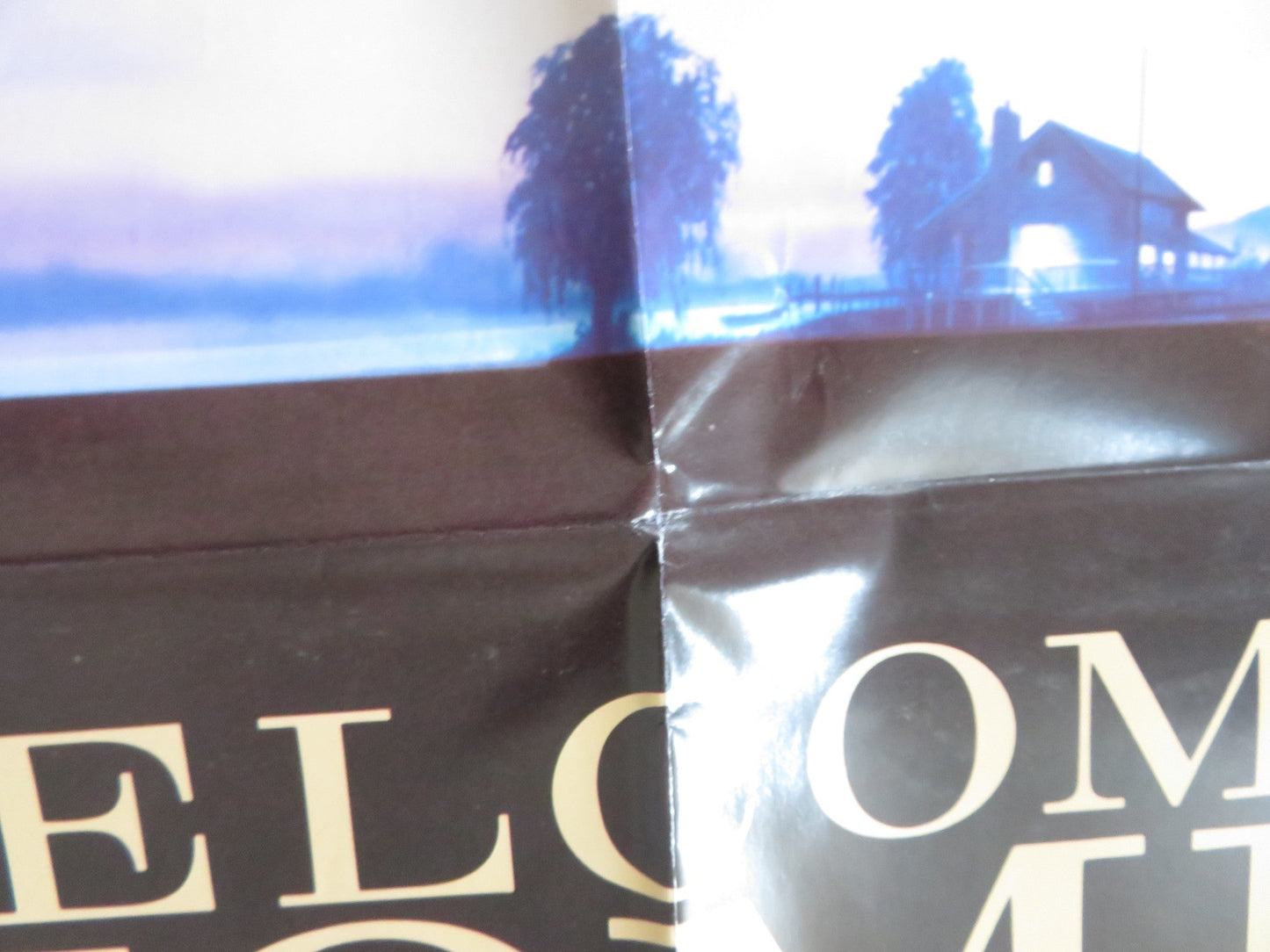 WELCOME HOME FOLDED US ONE SHEET POSTER KRIS KRISTOFFERSON JOBETH WILLIAMS 1989 Rendezvous Cinema Movie posters