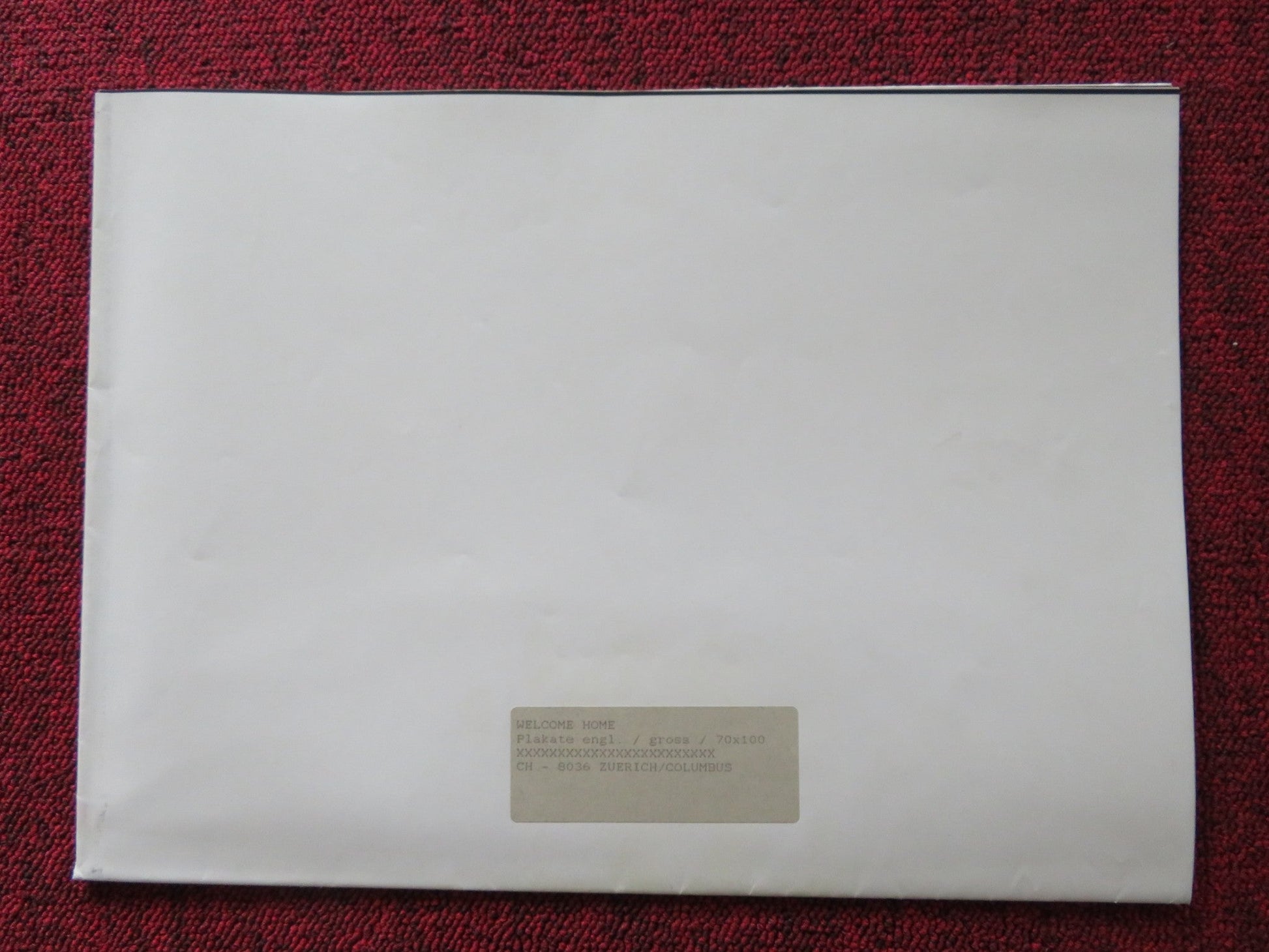 WELCOME HOME FOLDED US ONE SHEET POSTER KRIS KRISTOFFERSON JOBETH WILLIAMS 1989 Rendezvous Cinema Movie posters