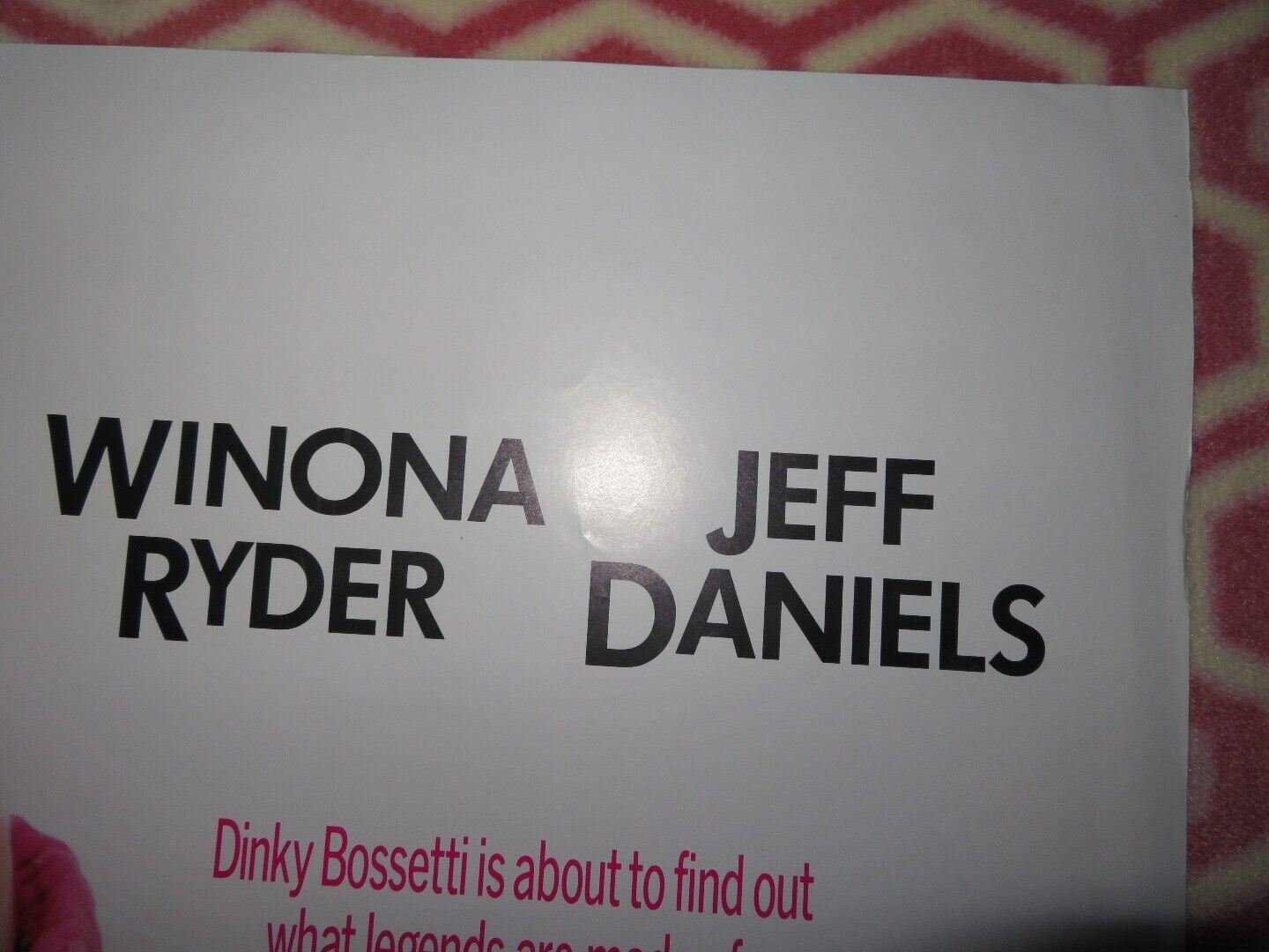 WELCOME HOME ROXY CARMICHAEL US ONE SHEET ROLLED POSTER WINONA RYDER JEFF DANIEL Movie posters