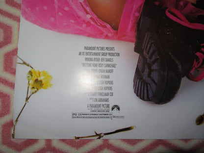 WELCOME HOME ROXY CARMICHAEL US ONE SHEET ROLLED POSTER WINONA RYDER JEFF DANIEL Movie posters