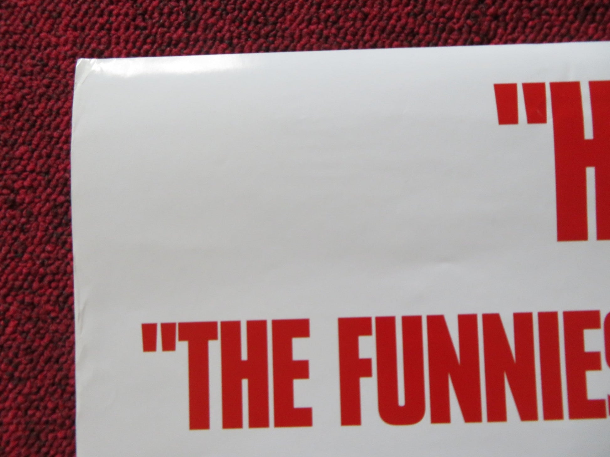 WELCOME TO COLLINWOOD VHS VIDEO POSTER SAM ROCKWELL GEORGE CLOONEY 2002 Rendezvous Cinema Movie posters