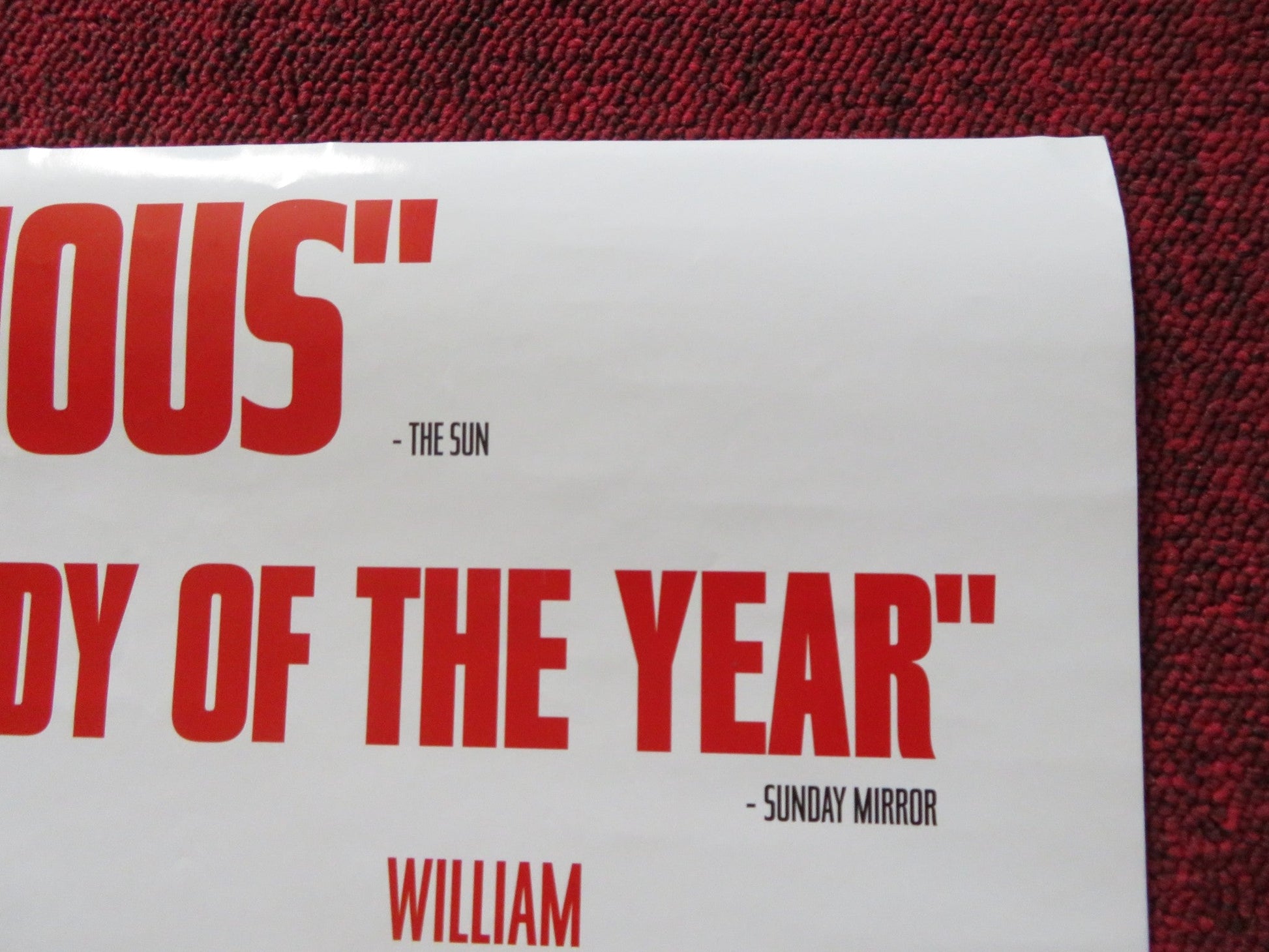 WELCOME TO COLLINWOOD VHS VIDEO POSTER SAM ROCKWELL GEORGE CLOONEY 2002 Rendezvous Cinema Movie posters