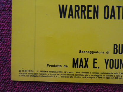 WELCOME TO HARD TIMES - H ITALIAN FOTOBUSTA POSTER HENRY FONDA JANICE RULE 1967 Rendezvous Cinema Movie posters