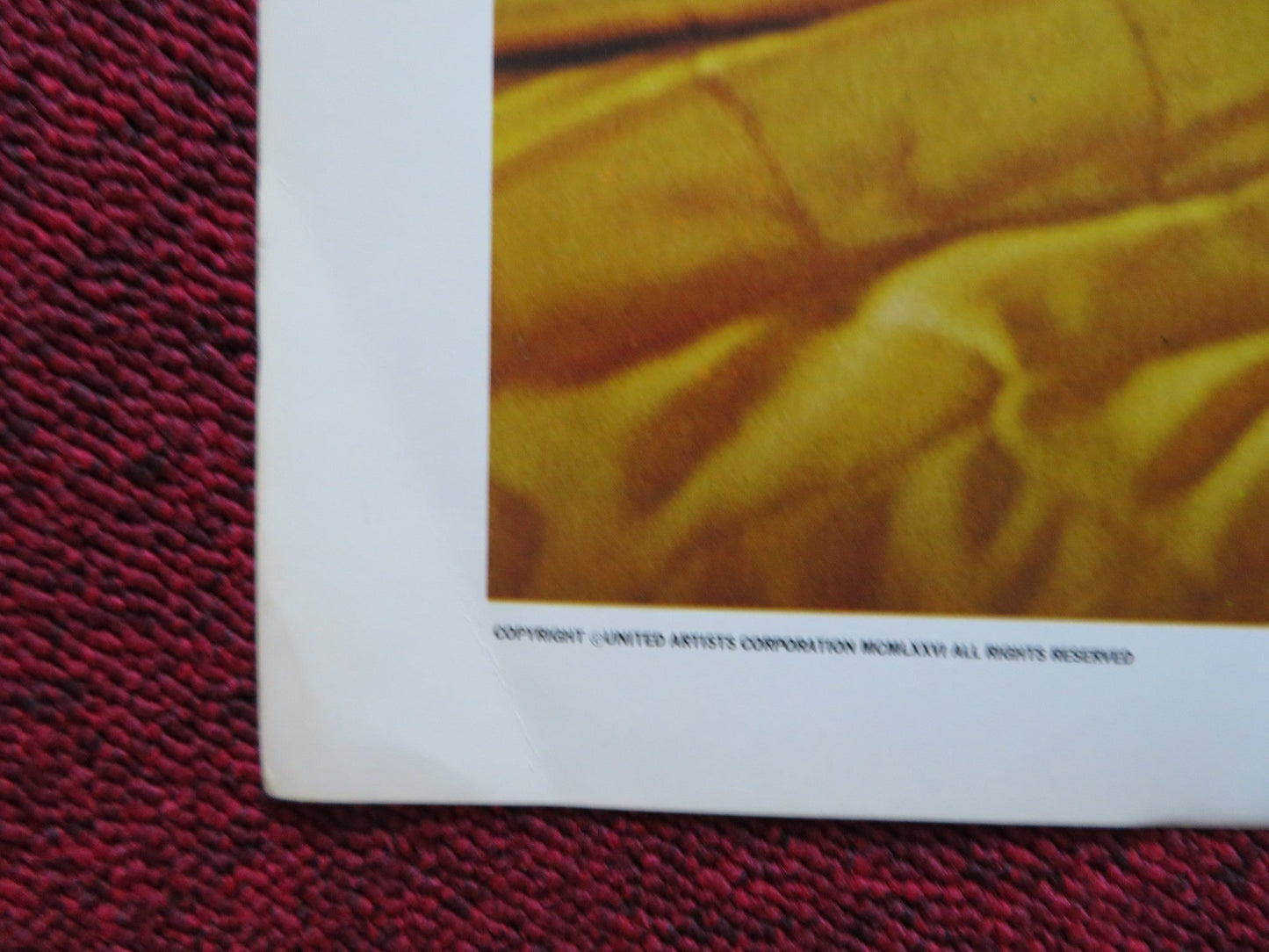 WELCOME TO L.A US HALF SHEET (22"x 28") POSTER KEITH CARRADINE HARVEY KEITEL '76 Rendezvous Cinema Movie posters