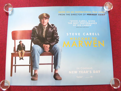 WELCOME TO MARWEN UK QUAD (30"x 40") ROLLED POSTER STEVE CARELL 2018 Rendezvous Cinema Movie posters