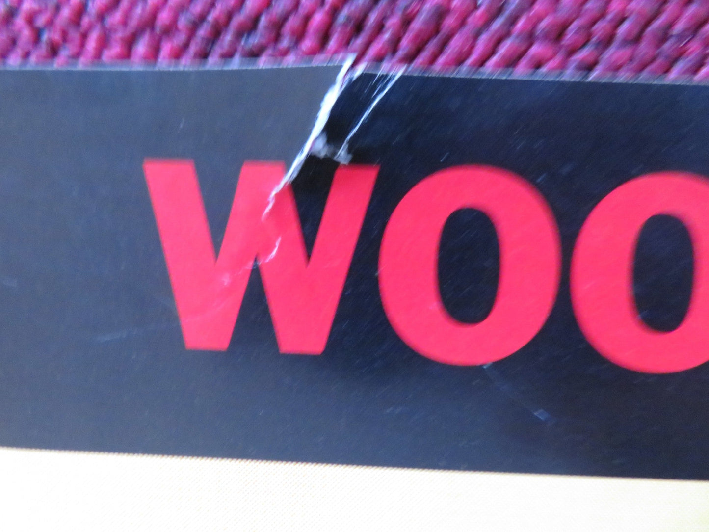 WELCOME TO SARAJEVO UK QUAD (30"x 40") ROLLED POSTER WOODY HARRELSON 1997 Rendezvous Cinema Movie posters