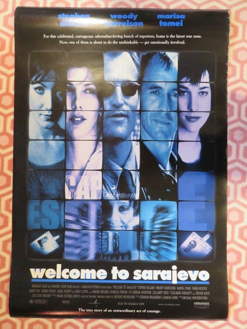 WELCOME TO SARAJEVO US ONE SHEET ROLLED POSTER STEPEN DILLANE 1997 - Rendezvous Cinema