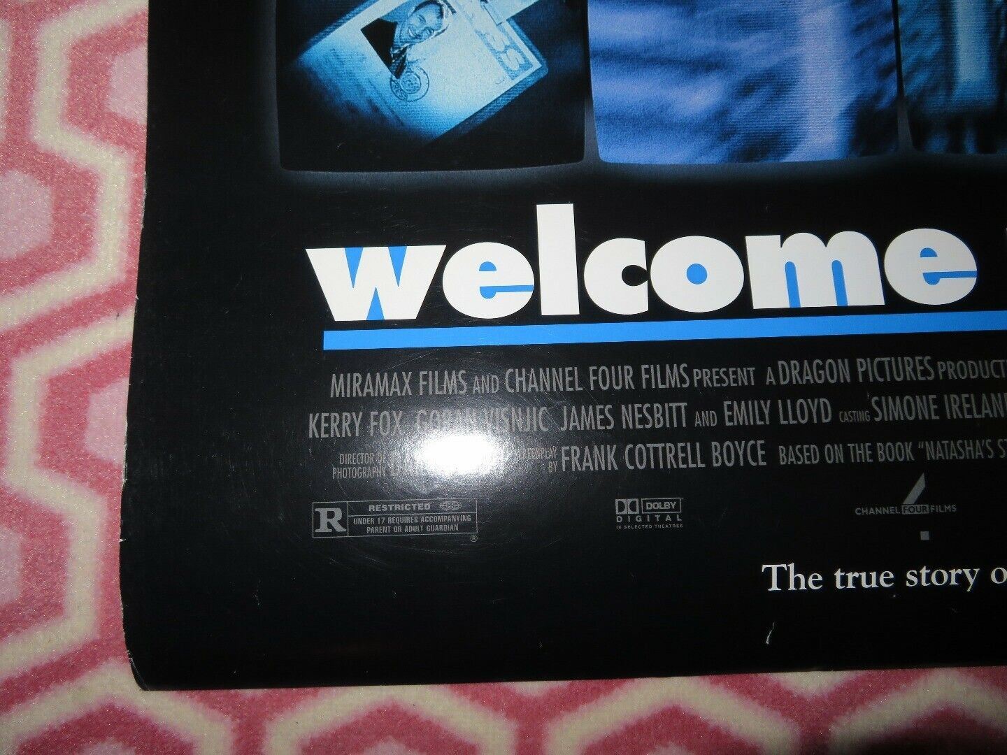 WELCOME TO SARAJEVO US ONE SHEET ROLLED POSTER STEPEN DILLANE 1997 - Rendezvous Cinema