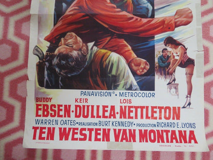 WEST MONTANA/ Mail Order Bride BELGIUM (21.5"x 14.5") POSTER BUDDY EBSEN 1964 Movie posters