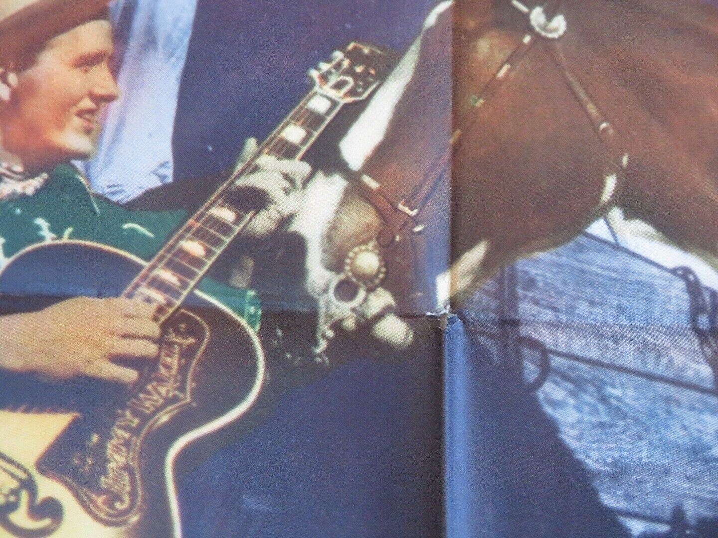 WEST OF THE ALAMO FOLDED US ONE SHEET POSTER JIMMY WAKELY 1946 Movie posters