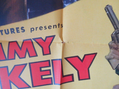 WEST OF THE ALAMO FOLDED US ONE SHEET POSTER JIMMY WAKELY 1946 Movie posters