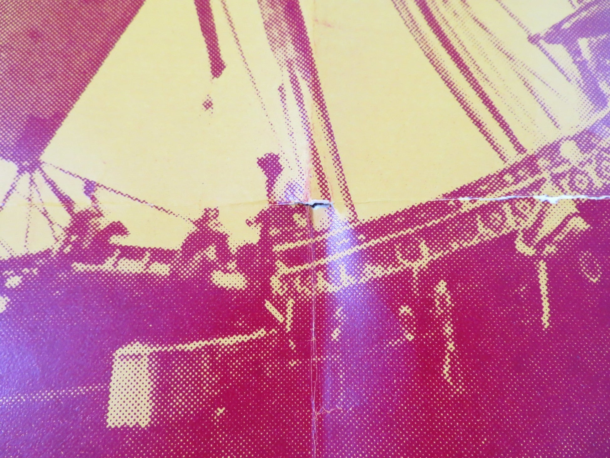 WEST OF ZANZIBAR FOLDED US ONE SHEET POSTER ANTHONY STEEL SHEILA SIM R1970S Rendezvous Cinema Movie posters