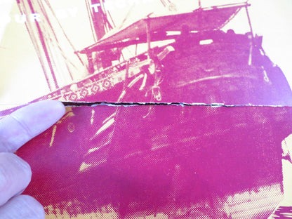 WEST OF ZANZIBAR FOLDED US ONE SHEET POSTER ANTHONY STEEL SHEILA SIM R1970S Rendezvous Cinema Movie posters