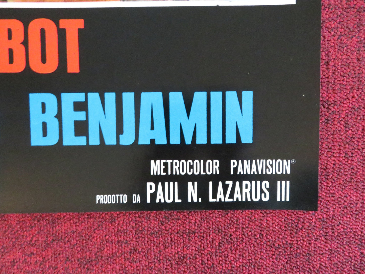 WESTWORLD - D ITALIAN FOTOBUSTA POSTER YUL BRYNNER JAMES BROLIN 1973 Rendezvous Cinema Movie posters